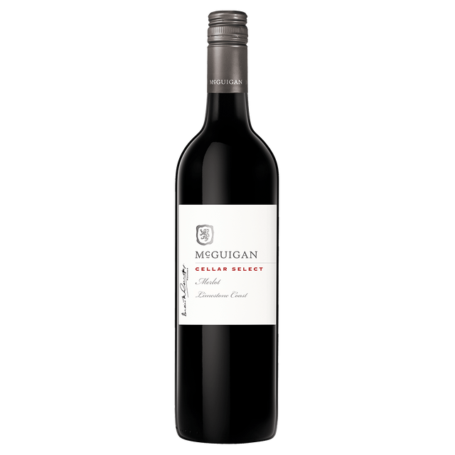 750 ml bottle McGuigan Cellar Select LC Merlot image number null